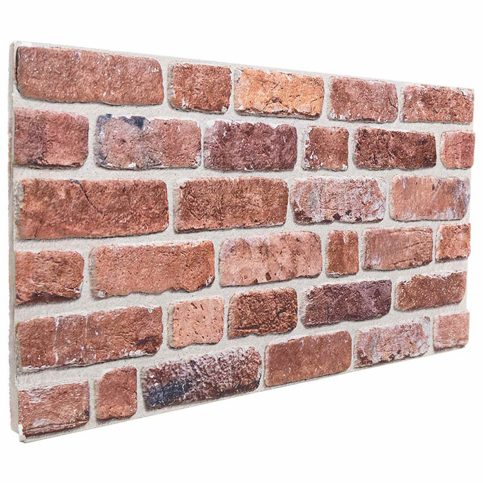 Panouri de perete 10 pcs Roșu 100 x 50 cm Spumă EPS - WALTI WALTI