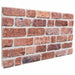 Panouri de perete 10 pcs Roșu 100 x 50 cm Spumă EPS - WALTI WALTI