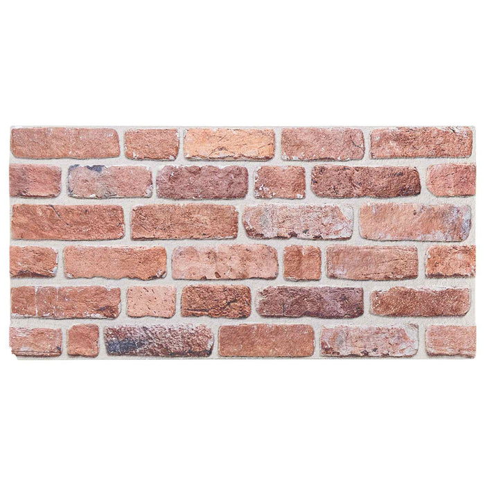 Panouri de perete 10 pcs Roșu 100 x 50 cm Spumă EPS - WALTI WALTI