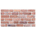 Panouri de perete 10 pcs Roșu 100 x 50 cm Spumă EPS - WALTI WALTI