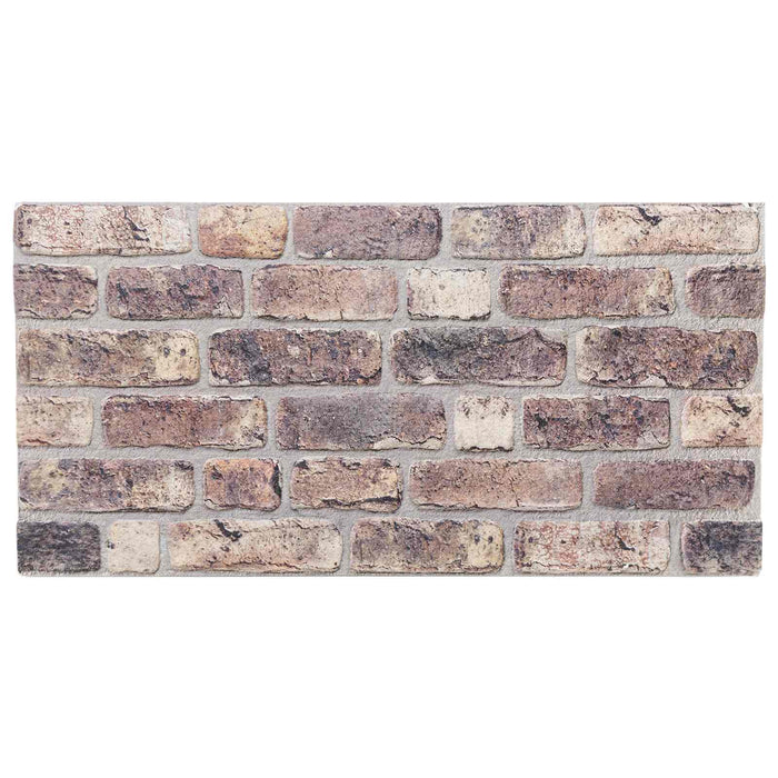 Panouri de perete 10 pcs Maro închis 100 x 50 cm Spumă EPS - WALTI WALTI