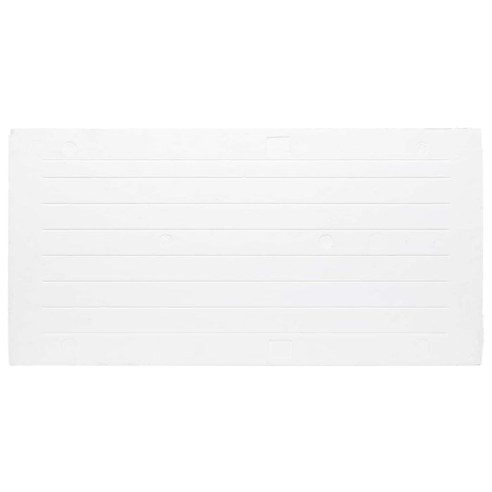 Panouri de perete 10 pcs Roșu și Alb 100 x 50 cm Spumă EPS - WALTI WALTI