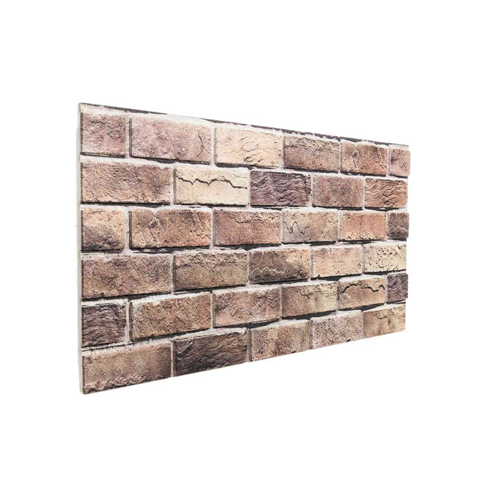 Panouri de perete 10 pcs Maro și gri 100 x 50 cm Spumă EPS - WALTI WALTI