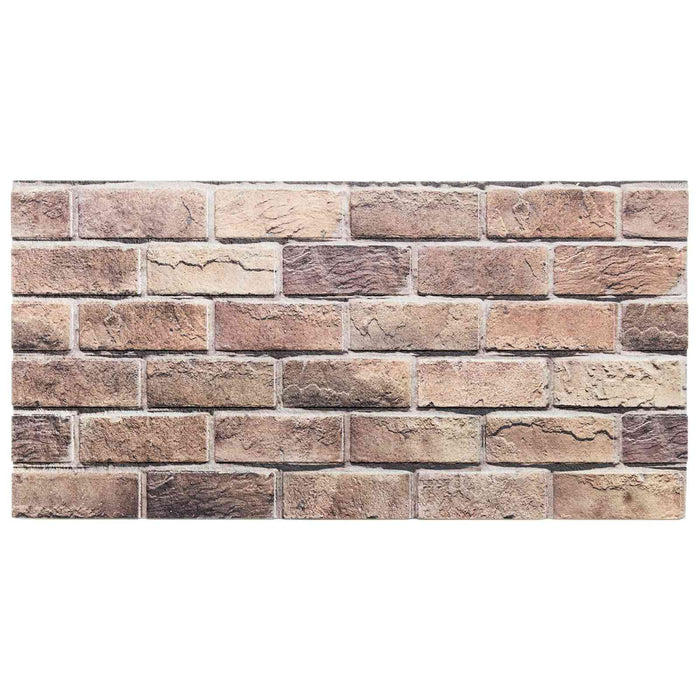 Panouri de perete 10 pcs Maro și gri 100 x 50 cm Spumă EPS - WALTI WALTI