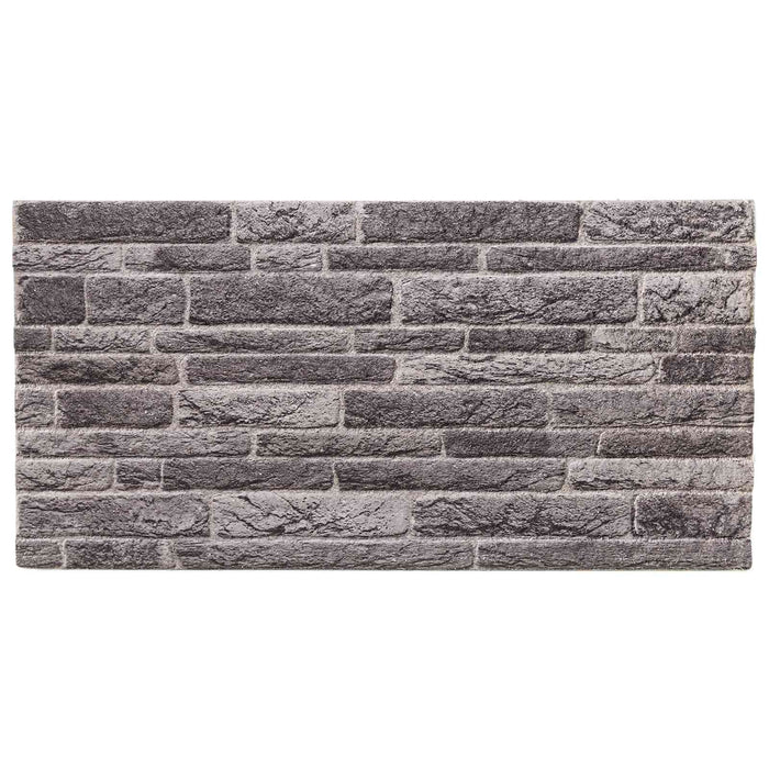 Panouri de perete 10 pcs Antracit 100 x 50 cm Spumă EPS - WALTI WALTI