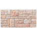Panouri de perete 10 pcs Maro deschis și alb 100 x 50 cm - WALTI WALTI