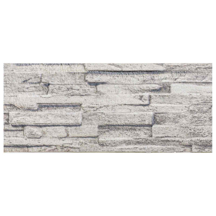 Panouri de perete 10 pcs Gri deschis 100 x 25 cm Spumă EPS - WALTI WALTI