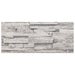 Panouri de perete 10 pcs Gri deschis 100 x 25 cm Spumă EPS - WALTI WALTI