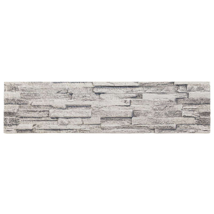 Panouri de perete 10 pcs Gri deschis 100 x 25 cm Spumă EPS - WALTI WALTI