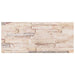 Panouri de perete 10 pcs Alb și roșu 100 x 25 cm Spumă EPS - WALTI WALTI