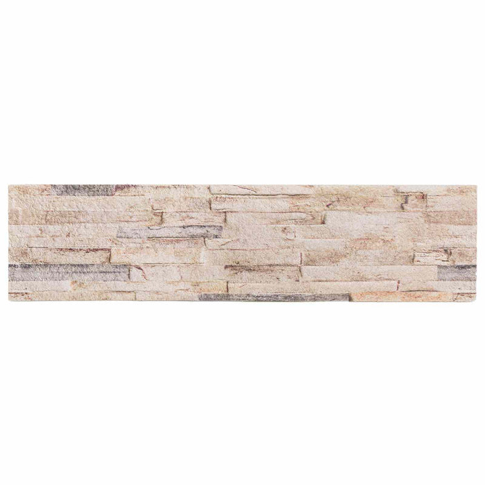 Panouri de perete 10 pcs Alb și roșu 100 x 25 cm Spumă EPS - WALTI WALTI