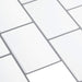 Placă de metrou 50 pcs Alb gri 30 x 30 cm Poliuretan și PET - WALTI WALTI