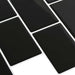 Placă de metrou 20 pcs Negru 30 x 30 cm Poliuretan și PET - WALTI WALTI