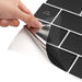 Placă de metrou 20 pcs Negru 30 x 30 cm Poliuretan și PET - WALTI WALTI