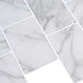 Placă de metrou 20 pcs Marmură albă 30 x 30 cm - WALTI WALTI