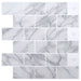 Placă de metrou 20 pcs Marmură albă 30 x 30 cm - WALTI WALTI