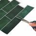 Placă de metrou 10 pcs Verde închis 29 x 21 cm - WALTI WALTI