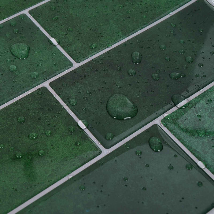 Placă de metrou 10 pcs Verde închis 29 x 21 cm - WALTI WALTI