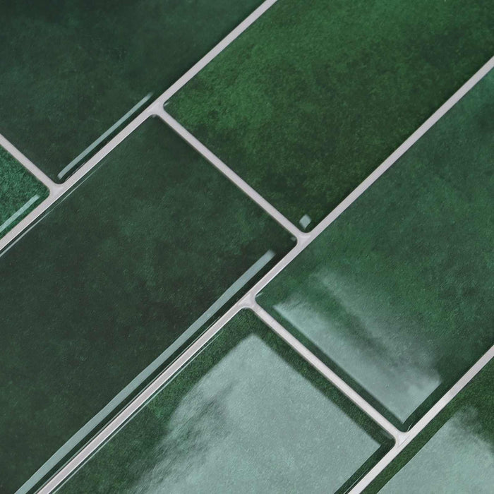 Placă de metrou 10 pcs Verde închis 29 x 21 cm - WALTI WALTI