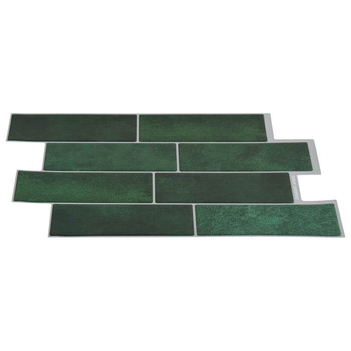 Placă de metrou 10 pcs Verde închis 29 x 21 cm - WALTI WALTI