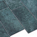 Placă de metrou 50 pcs Verde-albăstrui 29 x 21 cm - WALTI WALTI