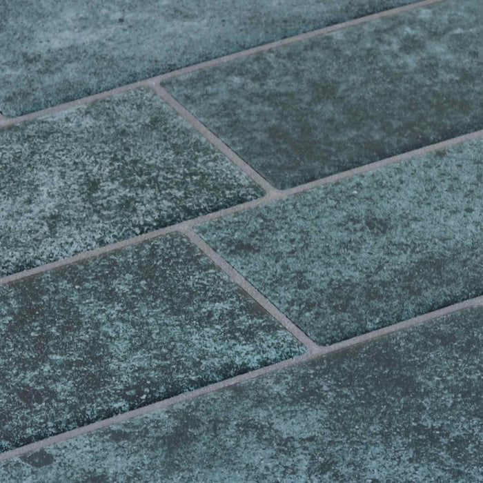 Placă de metrou 50 pcs Verde-albăstrui 29 x 21 cm - WALTI WALTI