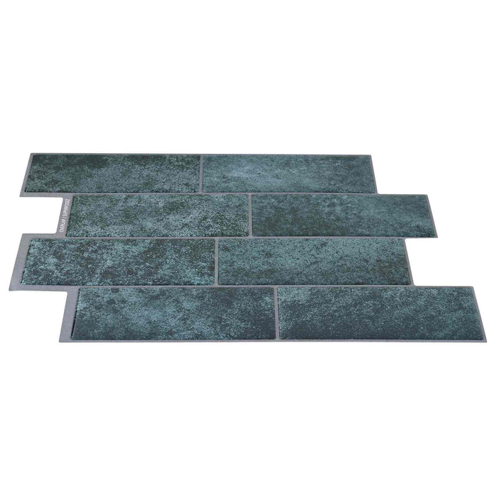 Placă de metrou 50 pcs Verde-albăstrui 29 x 21 cm - WALTI WALTI
