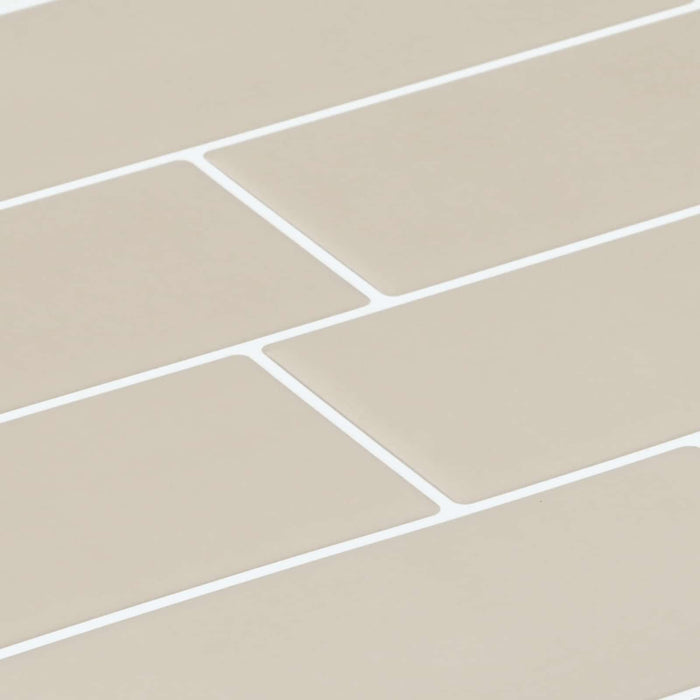 Placă de metrou 50 pcs Bej 29 x 21 cm Poliuretan și PET - WALTI WALTI