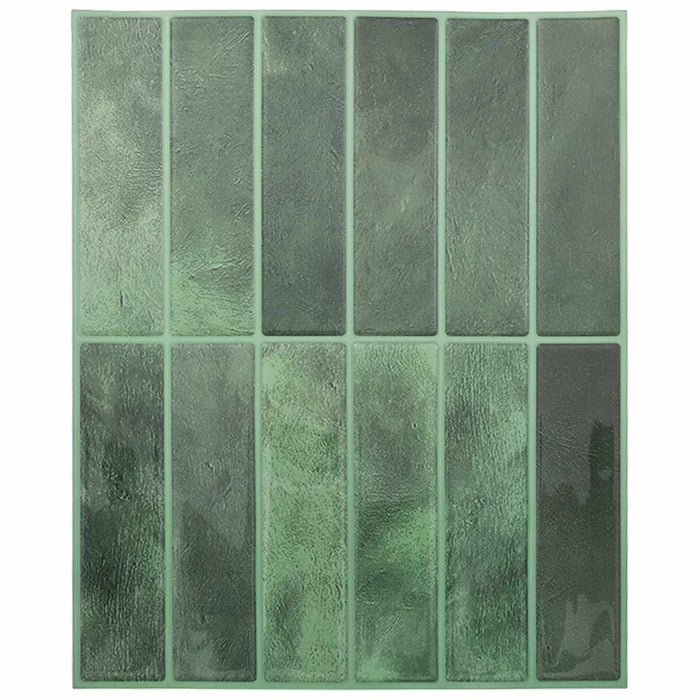 Plăci dreptunghiulare 50 pcs Verde închis 29 x 23 x 0,08 cm - WALTI WALTI