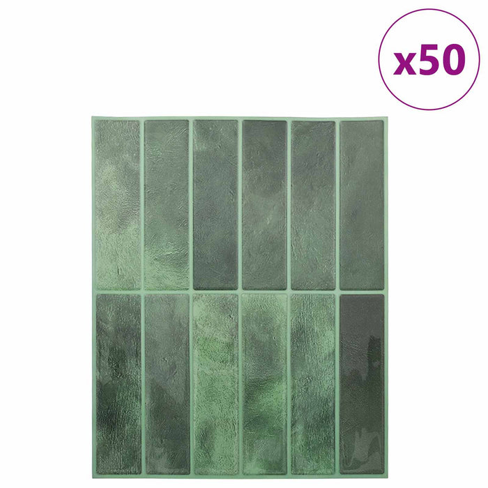 Plăci dreptunghiulare 50 pcs Verde închis 29 x 23 x 0,08 cm - WALTI WALTI