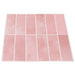 Plăci dreptunghiulare 20 pcs Roz 29 x 23 x 0,08 cm - WALTI WALTI