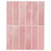 Plăci dreptunghiulare 50 pcs Roz 29 x 23 x 0,08 cm - WALTI WALTI
