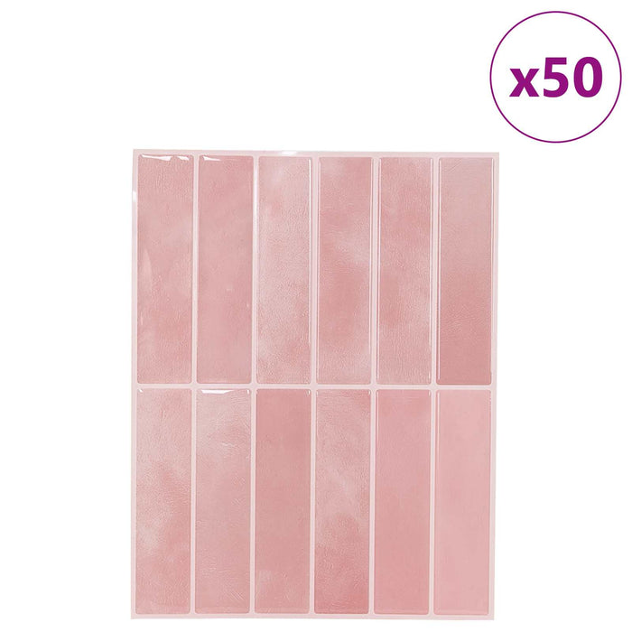 Plăci dreptunghiulare 50 pcs Roz 29 x 23 x 0,08 cm - WALTI WALTI