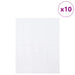 Plăci dreptunghiulare 10 pcs Alb 29 x 23 x 0,08 cm - WALTI WALTI