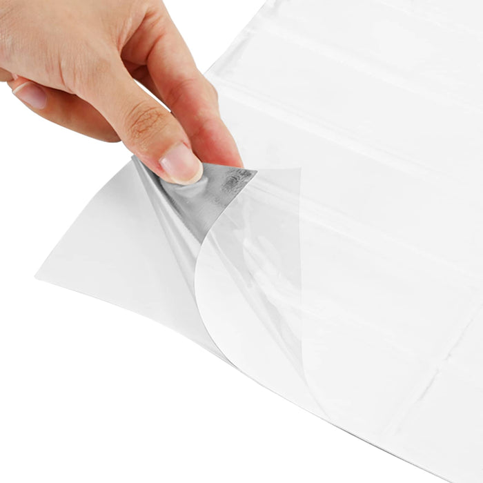 Plăci dreptunghiulare 50 pcs Alb 29 x 23 x 0,08 cm - WALTI WALTI