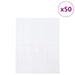 Plăci dreptunghiulare 50 pcs Alb 29 x 23 x 0,08 cm - WALTI WALTI