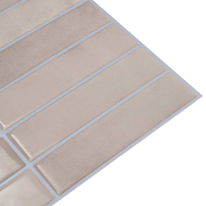 Plăci dreptunghiulare 10 pcs Cafea Bej 29 x 23 x 0,08 cm - WALTI WALTI