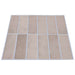 Plăci dreptunghiulare 20 pcs Cafea Bej 29 x 23 x 0,08 cm - WALTI WALTI