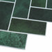Plăcuță în Zigzag 20 pcs Verde închis 30 x 30 cm - WALTI WALTI