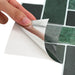 Plăcuță în Zigzag 20 pcs Verde închis 30 x 30 cm - WALTI WALTI