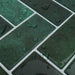 Plăcuță în Zigzag 20 pcs Verde închis 30 x 30 cm - WALTI WALTI