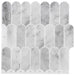 Placă cu Pene 20 pcs Marmură gri 30 x 30 cm Poliuretan și PET - WALTI WALTI