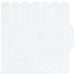 Placă cu Pene 50 pcs Alb 30 x 30 cm Poliuretan și PET - WALTI WALTI
