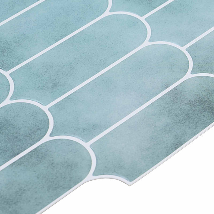 Placă cu Pene 20 pcs Verde 30 x 30 cm Poliuretan și PET - WALTI WALTI