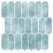Placă cu Pene 50 pcs Verde 30 x 30 cm Poliuretan și PET - WALTI WALTI