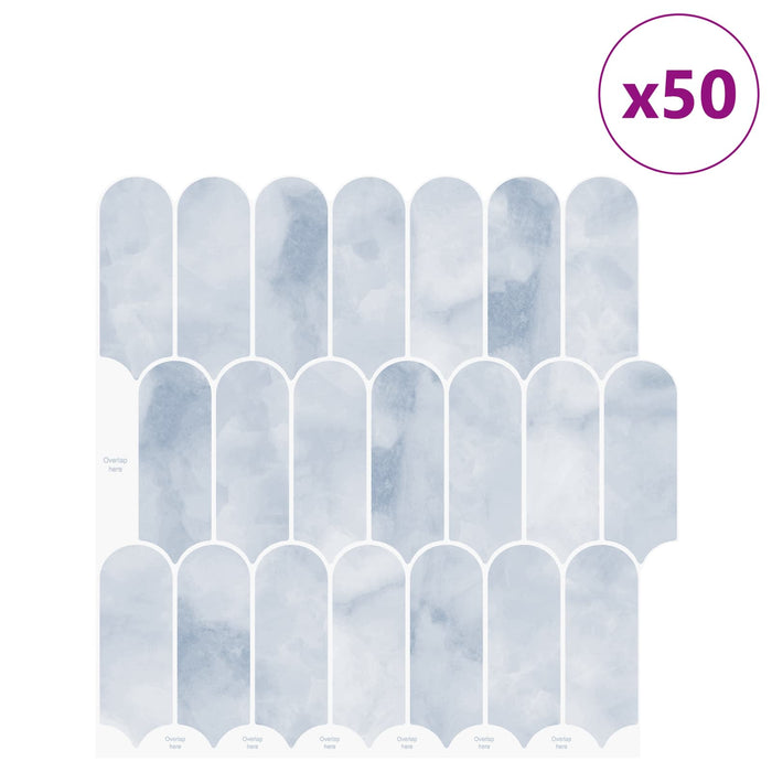 Placă cu Pene 50 pcs Albastru deschis 30 x 30 cm WALTI