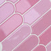 Placă cu Pene 20 pcs Roz 30 x 30 cm Poliuretan și PET - WALTI WALTI