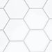 Placă hexagonală 10 pcs Alb gri 30 x 30 cm Poliuretan și PET - WALTI WALTI