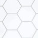 Placă hexagonală 20 pcs Alb gri 30 x 30 cm Poliuretan și PET - WALTI WALTI