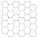 Placă hexagonală 20 pcs Alb gri 30 x 30 cm Poliuretan și PET - WALTI WALTI
